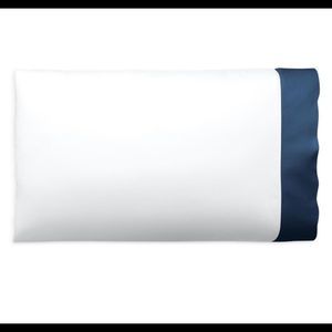 Ralph Lauren Organic Sateen Border Pillowcase - King Size - Used